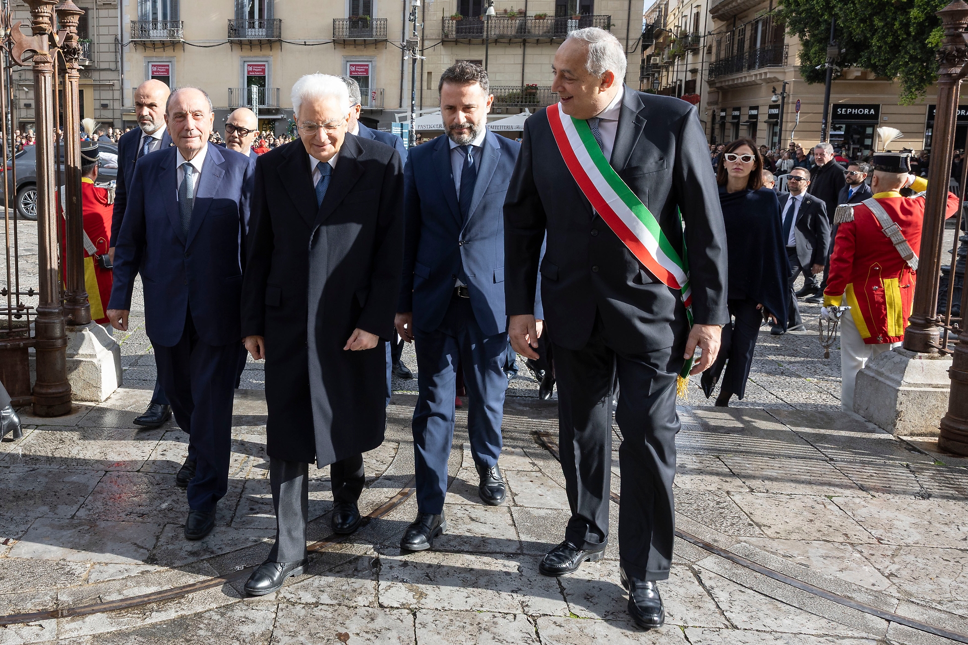 Mattarella a Palermo