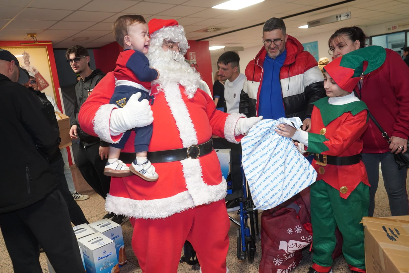 tifosi Messina ospedale pediatria