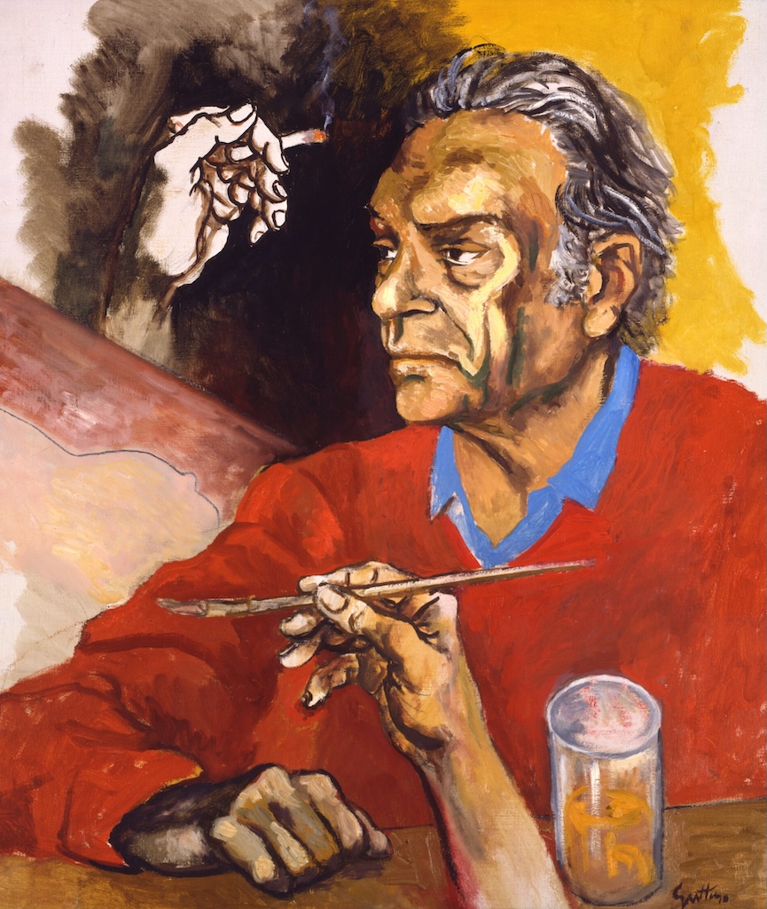 Autoritratto di Renato Guttuso