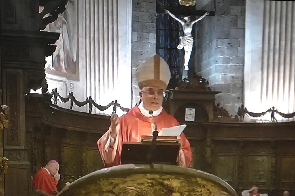 L'arcivescovo di Catania Luigi Renna