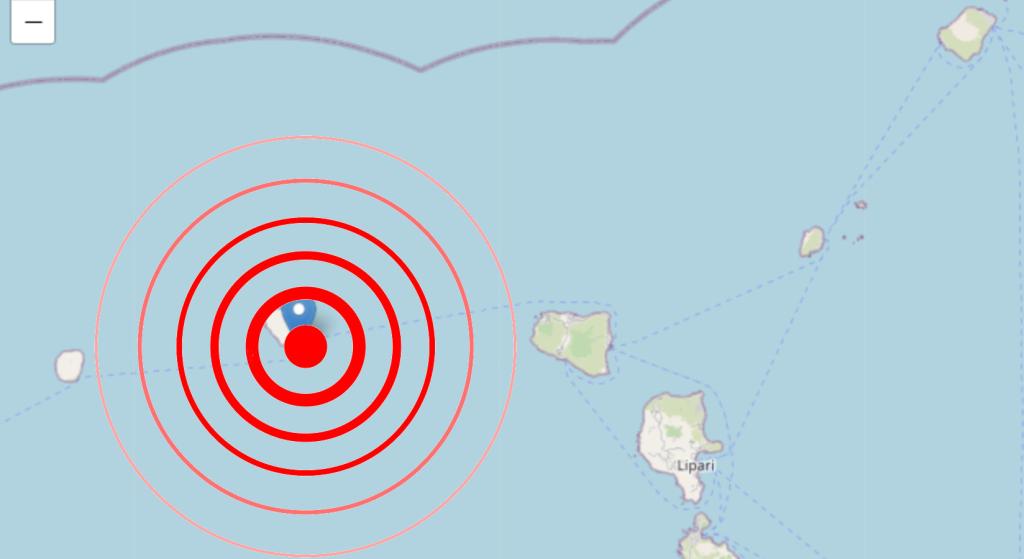 Terremoto alle Eolie, epicentro tra Alicudi e Filicudi