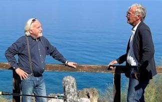 Massimo Giletti e Baiardo