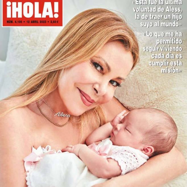 Ana Obregón e la maternità surrogata