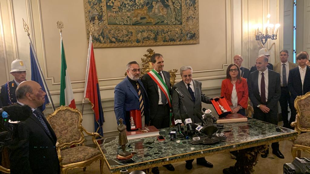 Insediamento Enrico Trantino sindaco di Catania