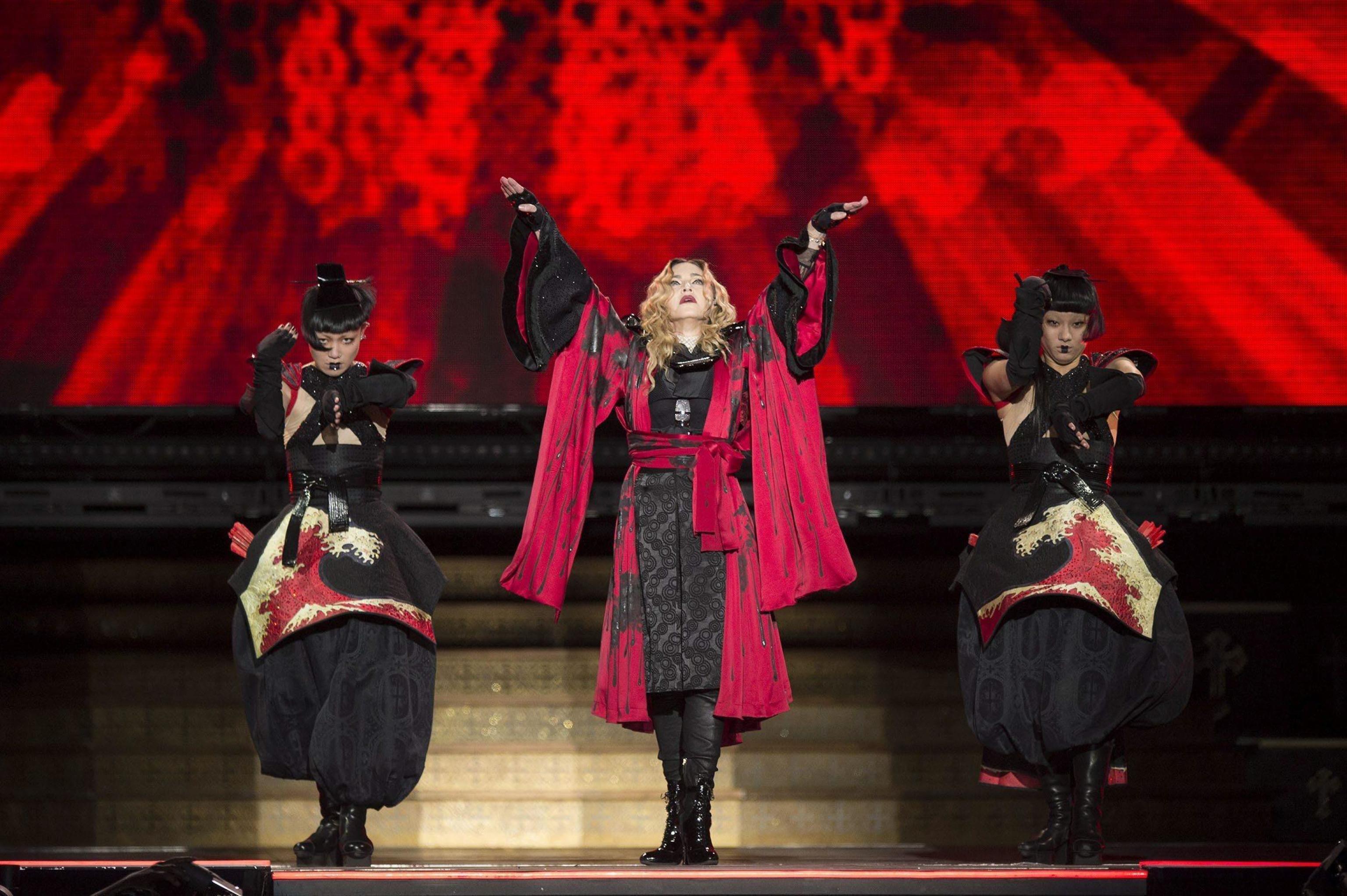Madonna is “back on track” but her US tour is on hold